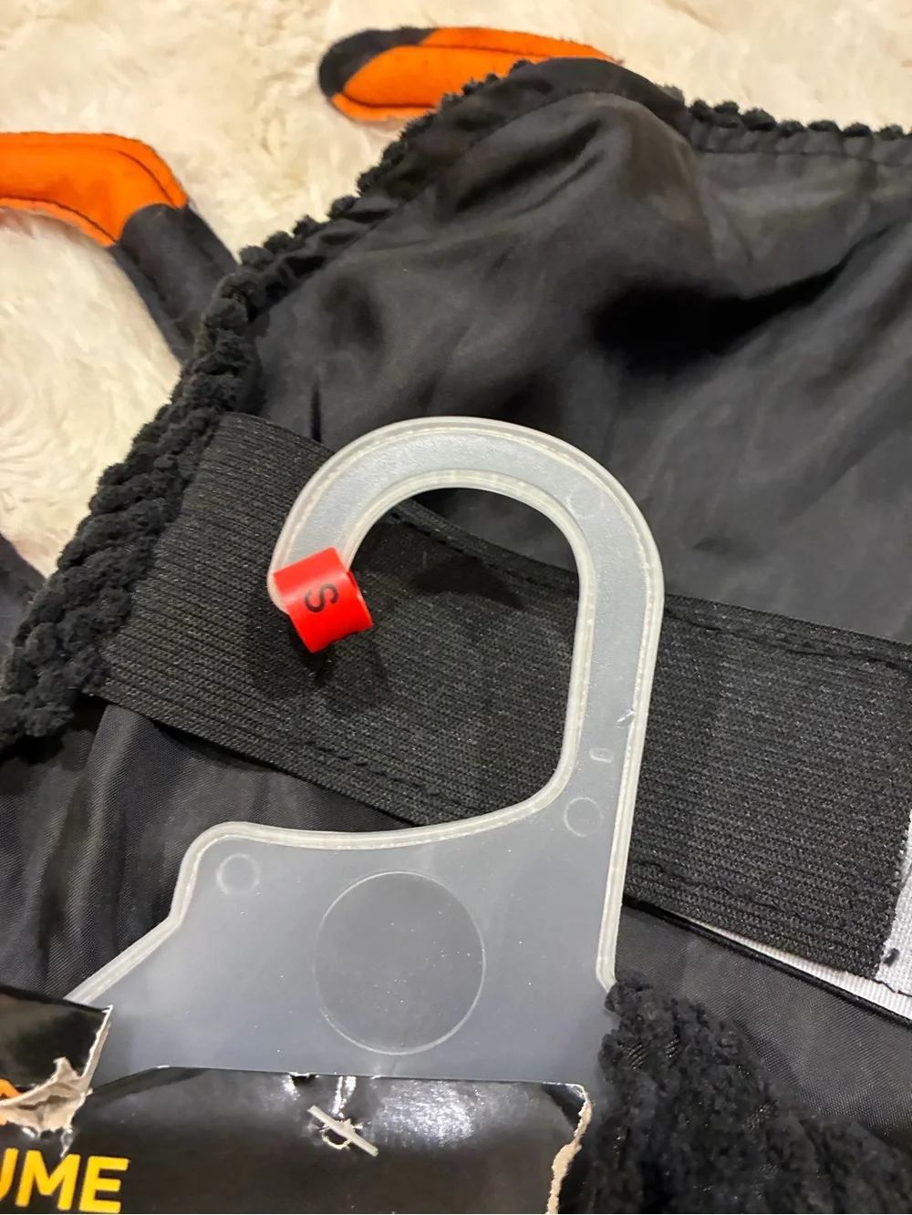 Vibrant Black and Orange Spider Hoodie Costume